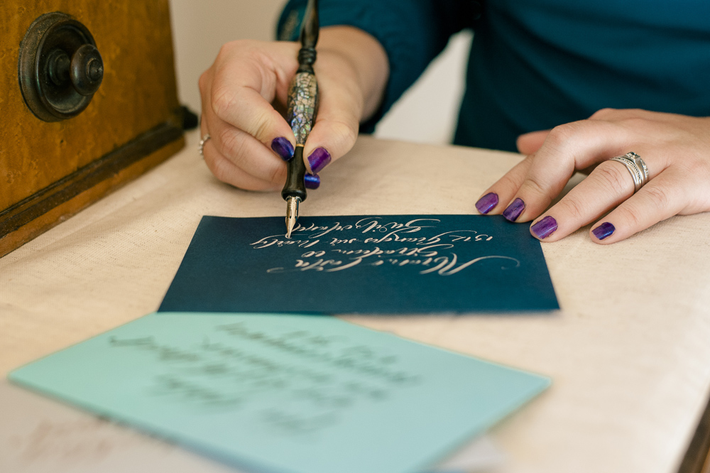Martie Hancock for The British Quill Calligraphy and Hand Lettering